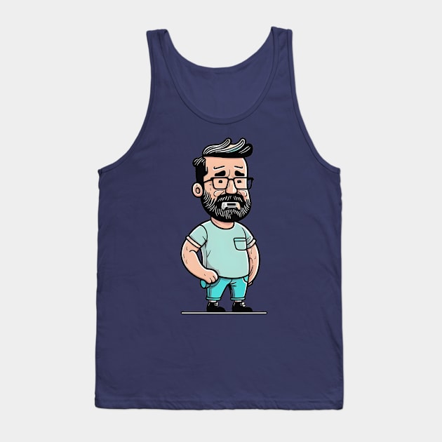 Dadzilla Tank Top by hypnohymn